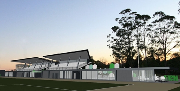 North Turramurra Recreation Area grandstand